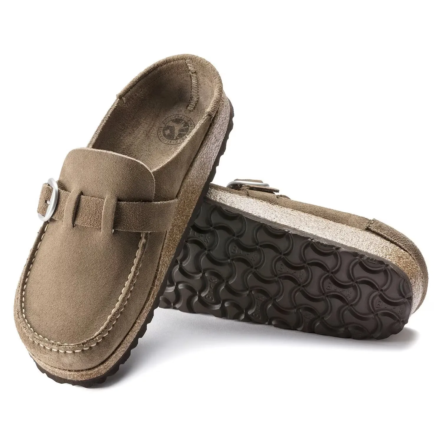 Buckley - Suede Gray Taupe Narrow Width - Women's