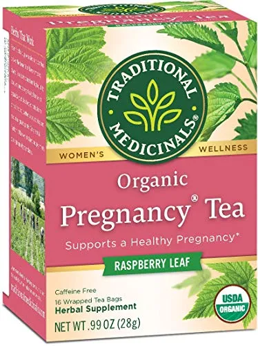 [Bundle Of 4] Traditional Medicinals Pregnancy Tea, 16 bags Exp: