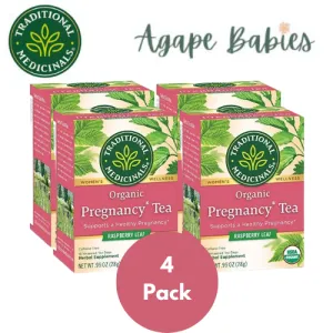 [Bundle Of 4] Traditional Medicinals Pregnancy Tea, 16 bags Exp: