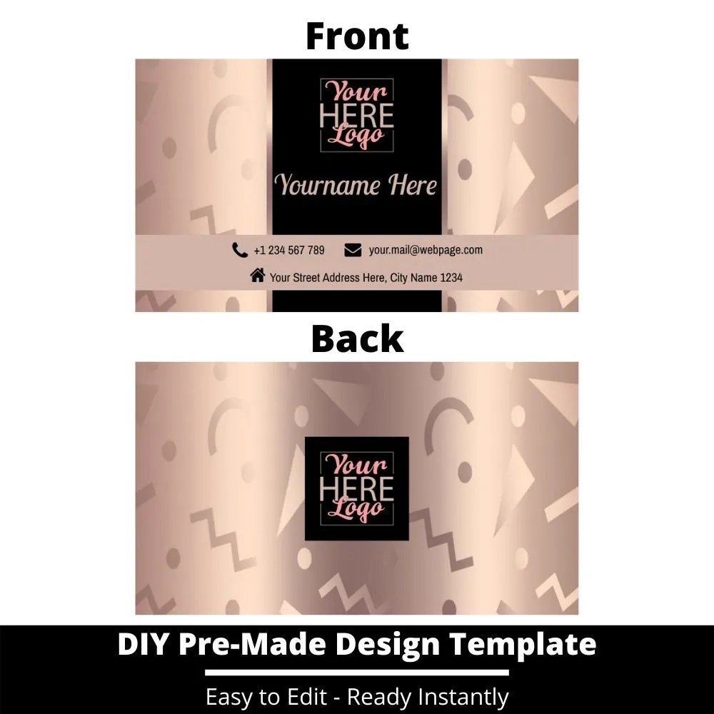 Business Card Design Template 14