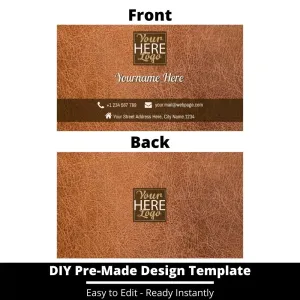 Business Card Design Template 159