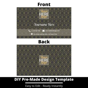 Business Card Design Template 176