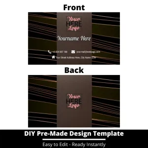 Business Card Design Template 38