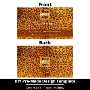 Business Card Design Template 58