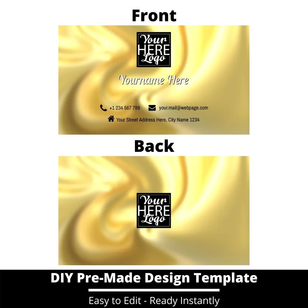 Business Card Design Template 62
