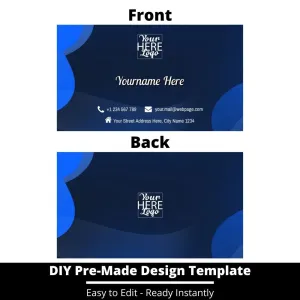 Business Card Design Template 66