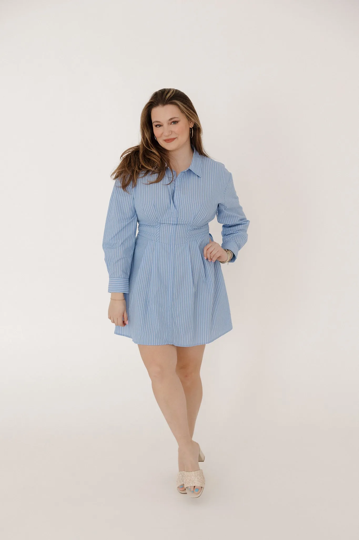 Business Only Striped Dress