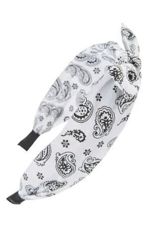 Cara Kids' Girls Bandana Print Headband