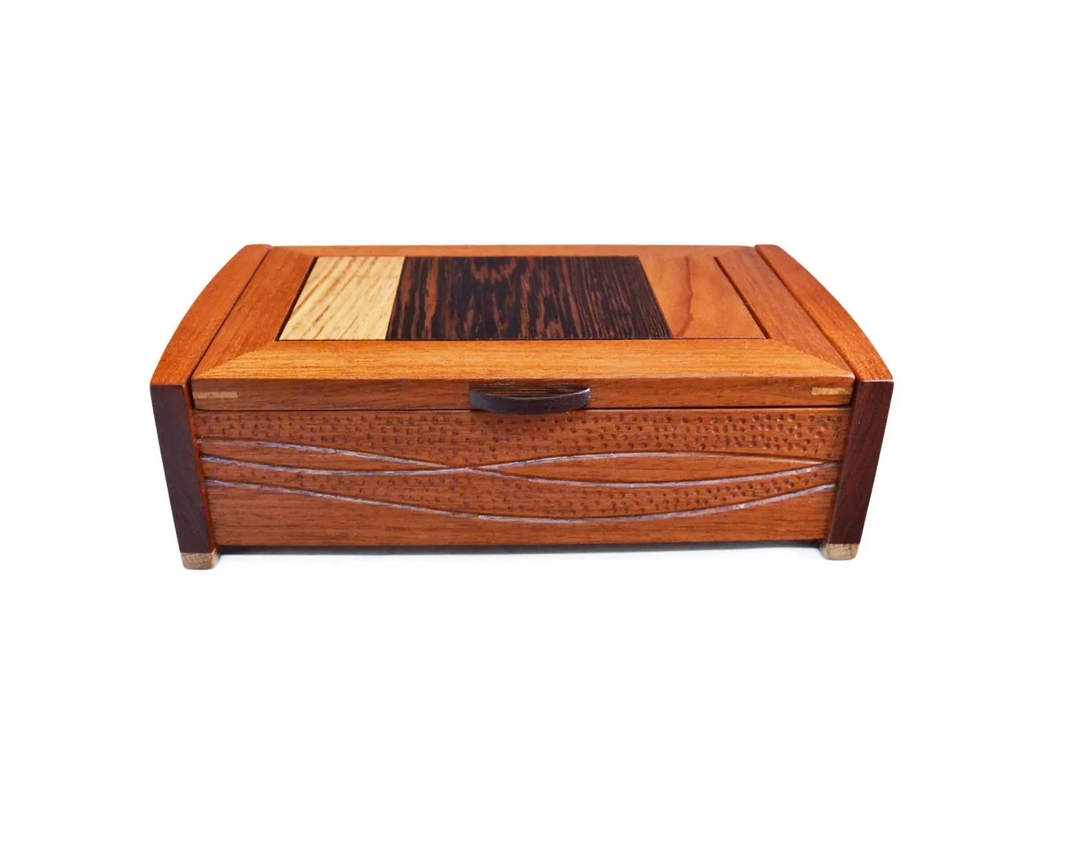 Carved Pin Hinge Box