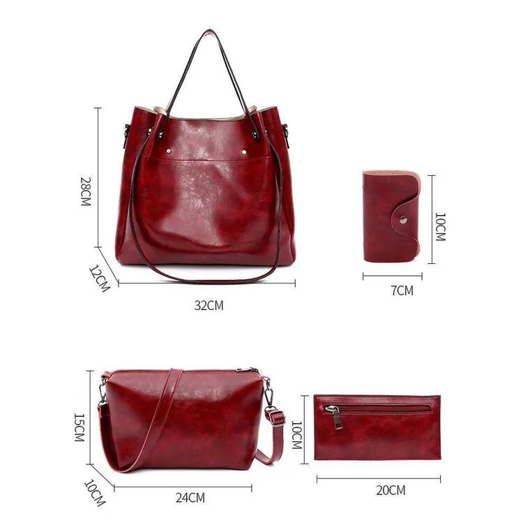 Classic | Ensemble  Soft Vintage 4-Piece Bag Set
