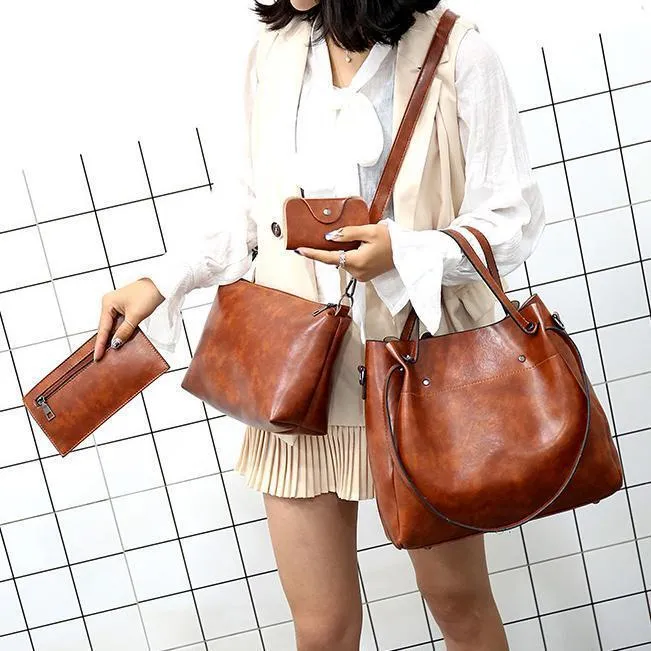 Classic | Ensemble  Soft Vintage 4-Piece Bag Set