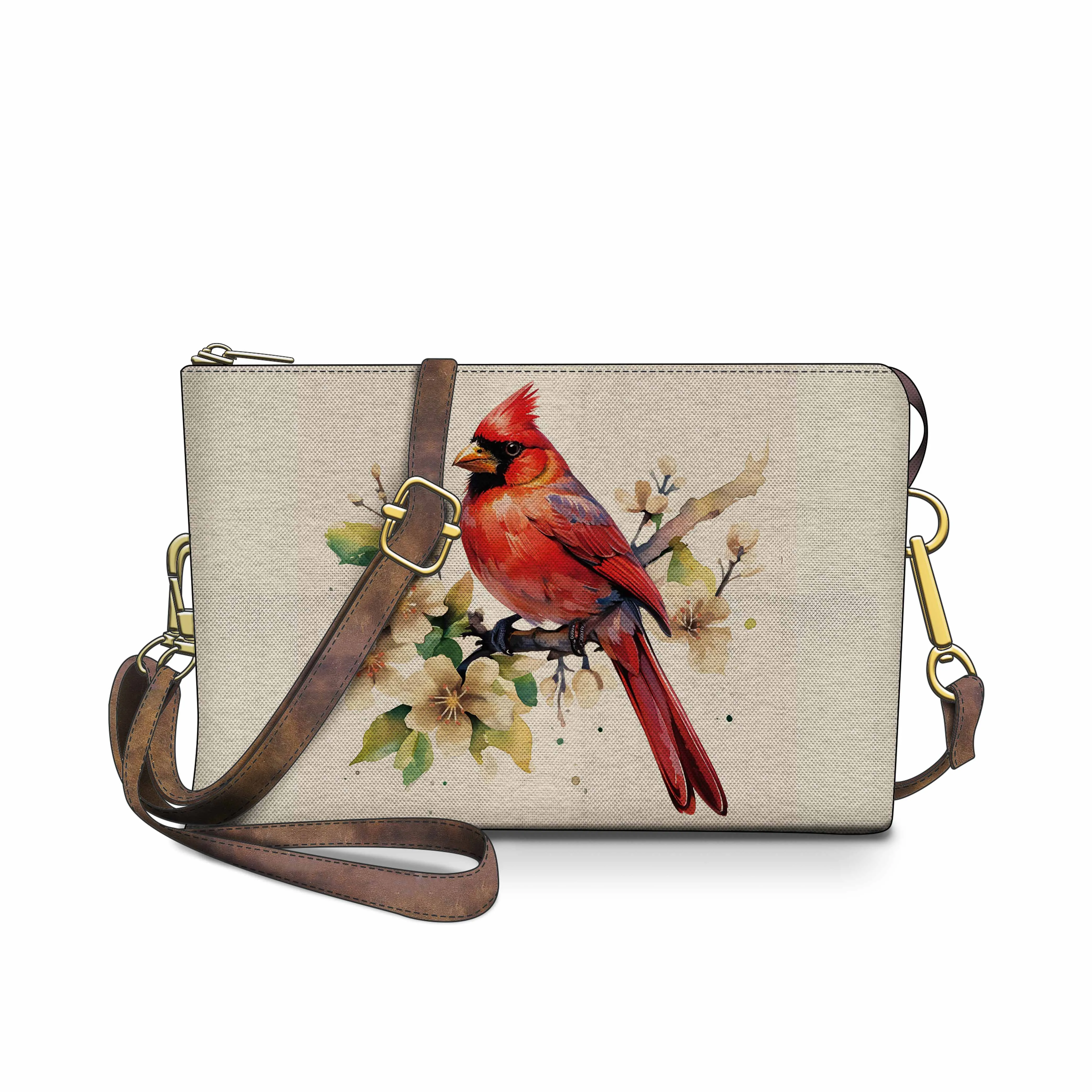 Classic State Bird Crossbody Bag Made with Durable, Scratch-Resistant Material
