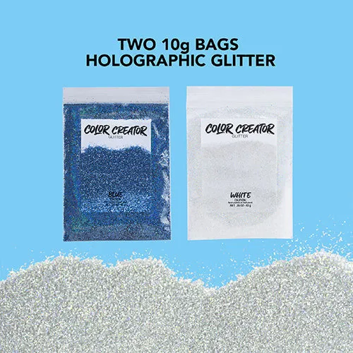 Color Creator Pacific Ocean Kit 12 Mica Powders Alcohol Inks & Glitters