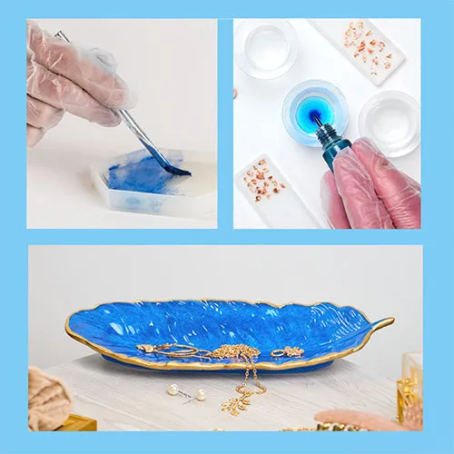 Color Creator Pacific Ocean Kit 12 Mica Powders Alcohol Inks & Glitters