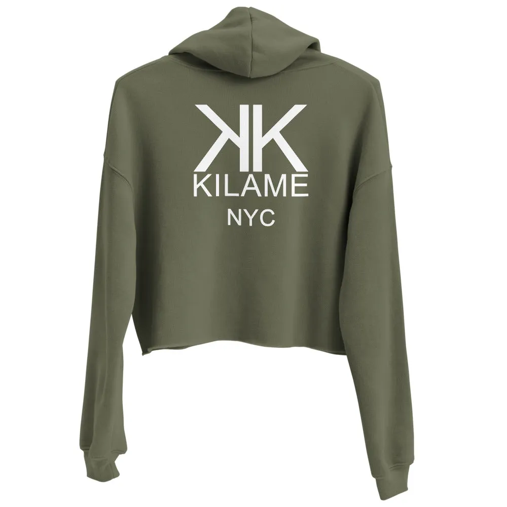 Crop Hoodie Logomania 'Kilame NYC'