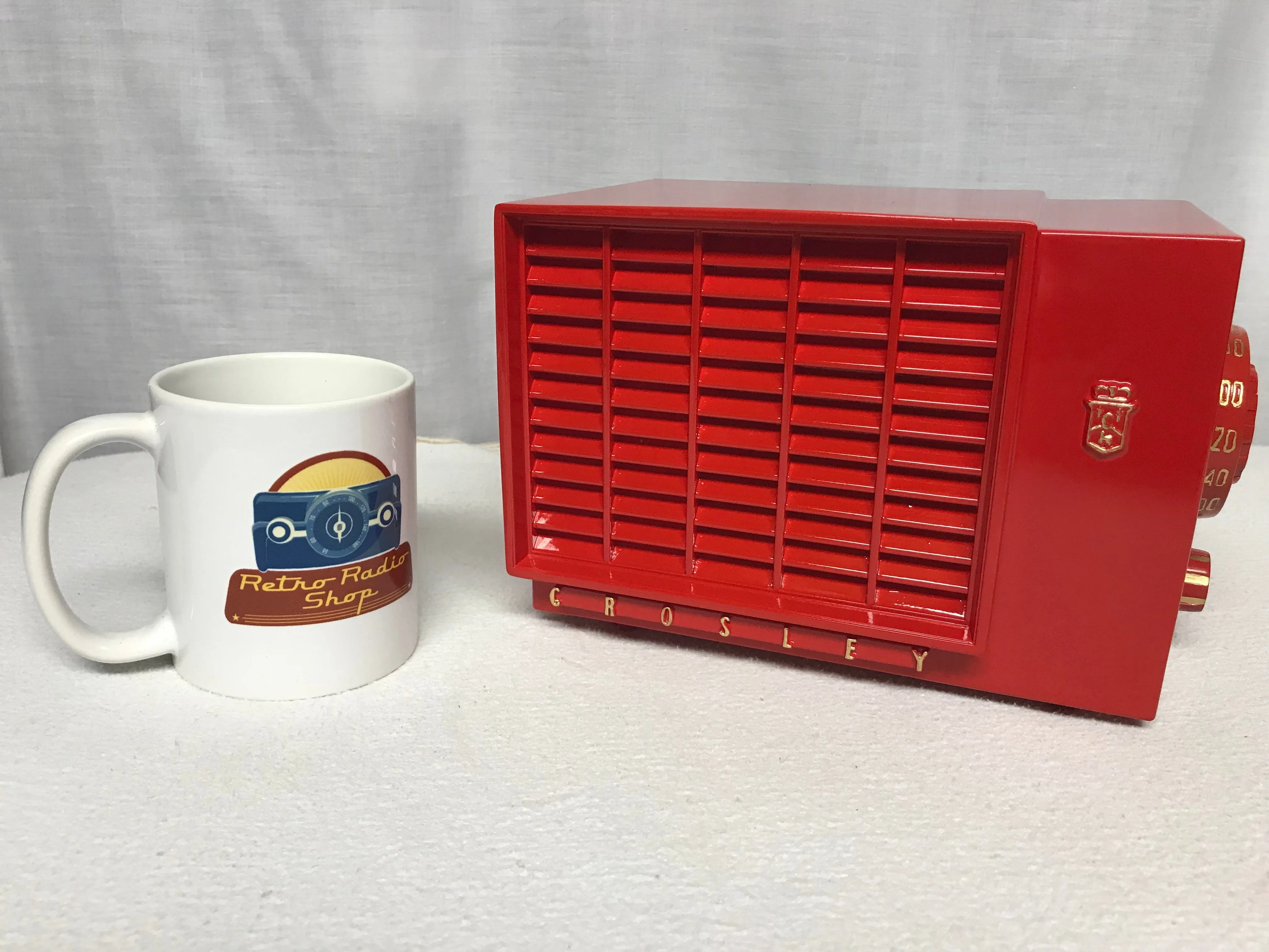Crosley F5 Tube Radio With Bluetooth input.