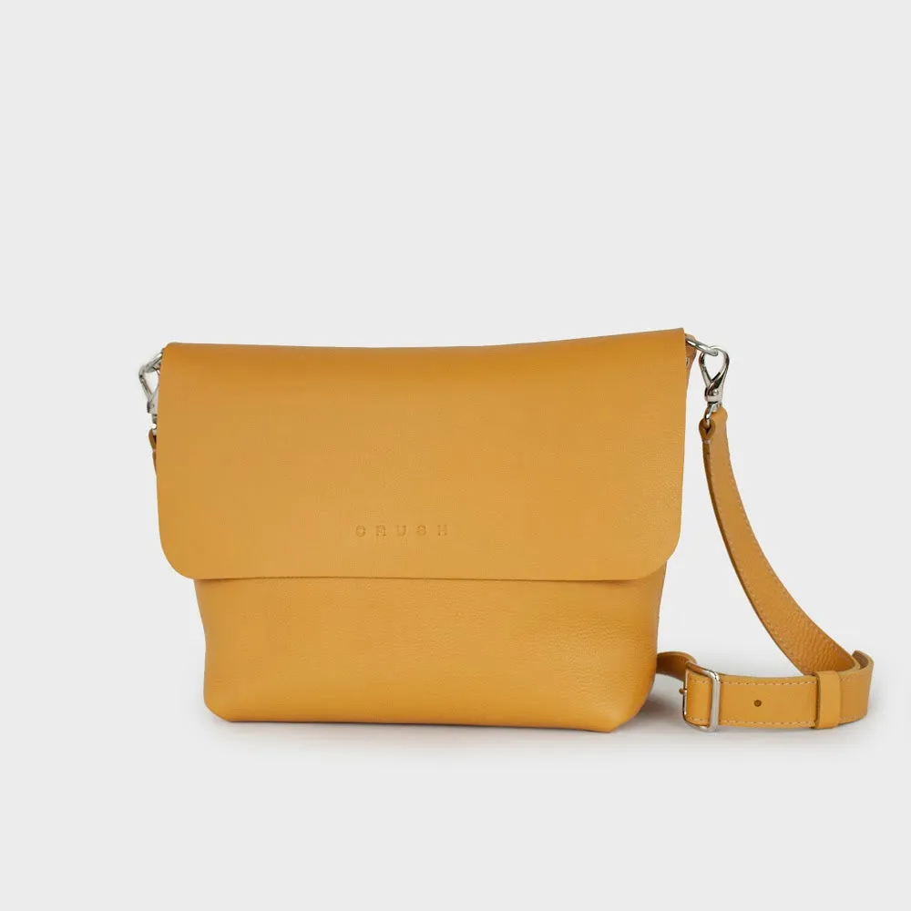 CRUSH Leather Goods Crossbody Bag Joy L Syna