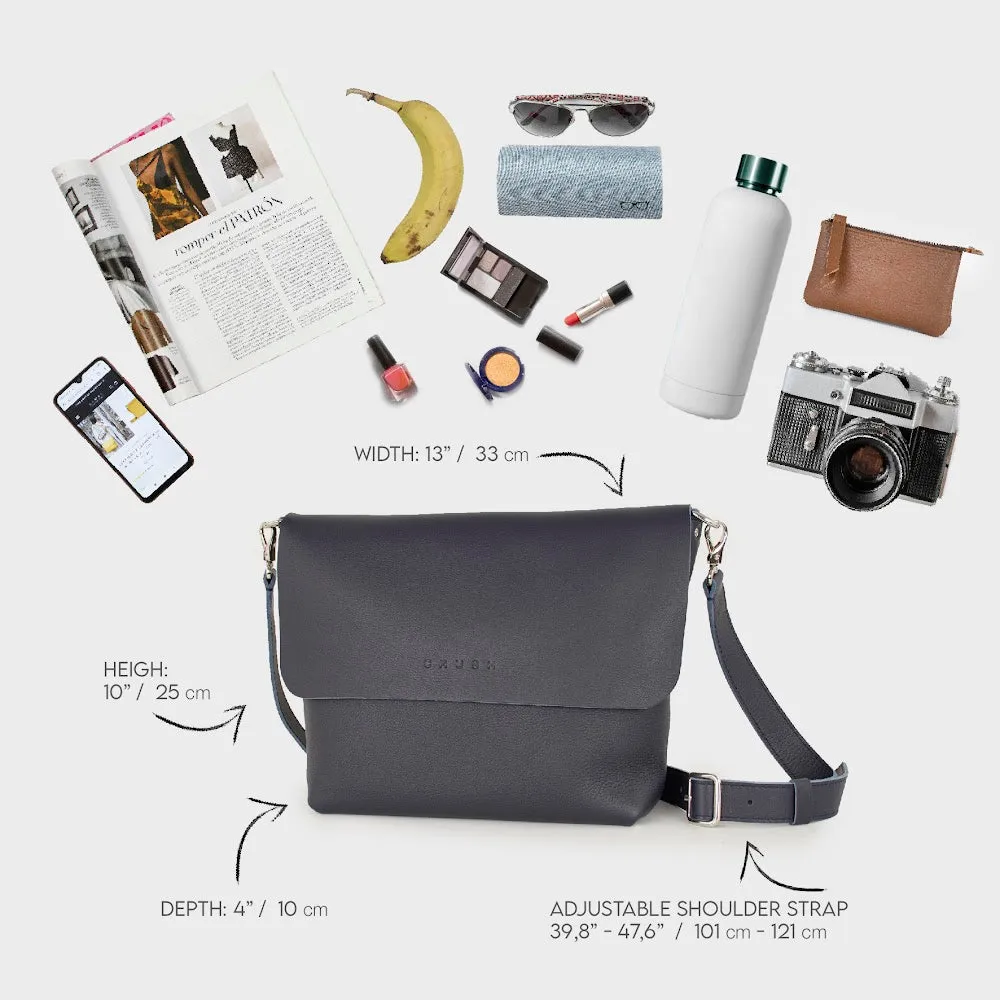 CRUSH Leather Goods Crossbody Bag Joy L Syna