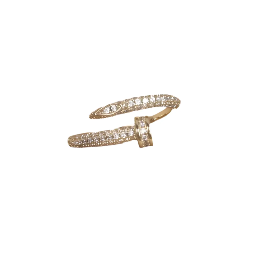 Crystail Nail Ring