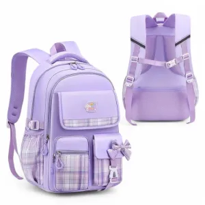 Cute Girls Backpack Large School Bag-7 to 10 Grade