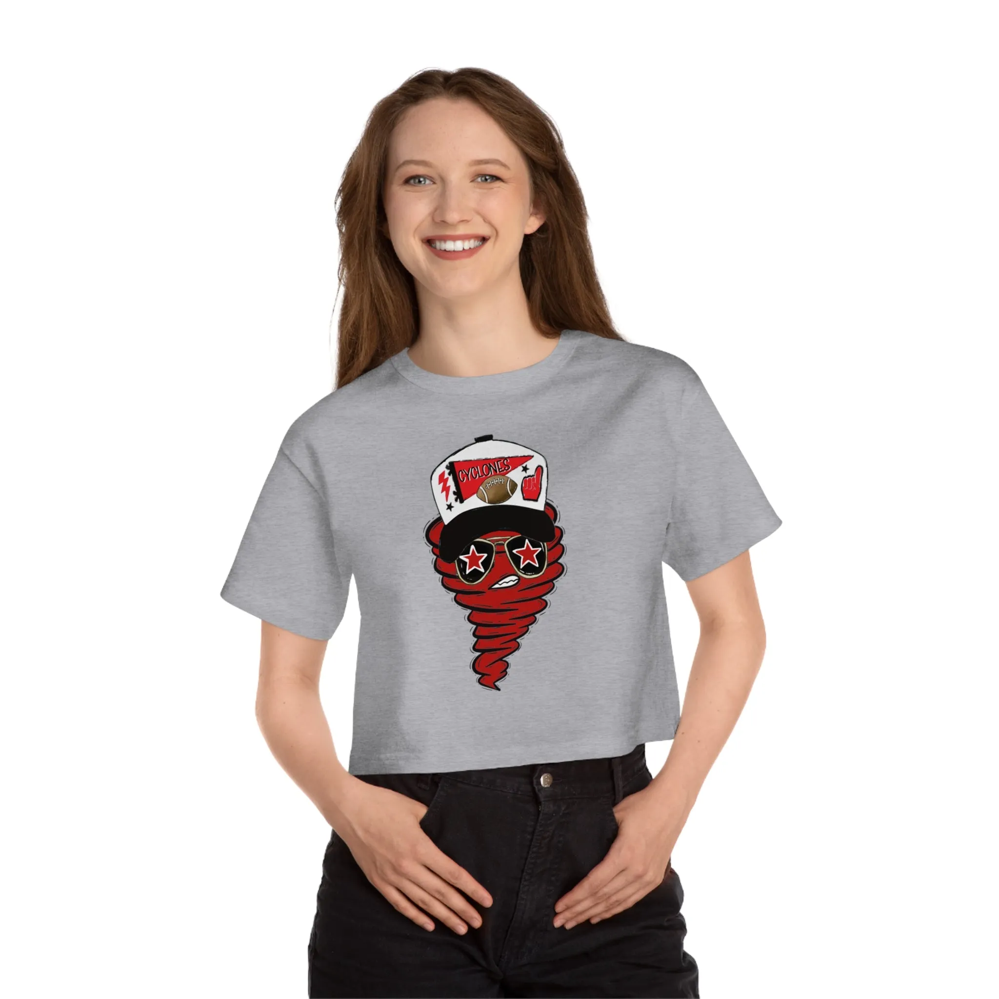 Cyclone Champion Crop tee