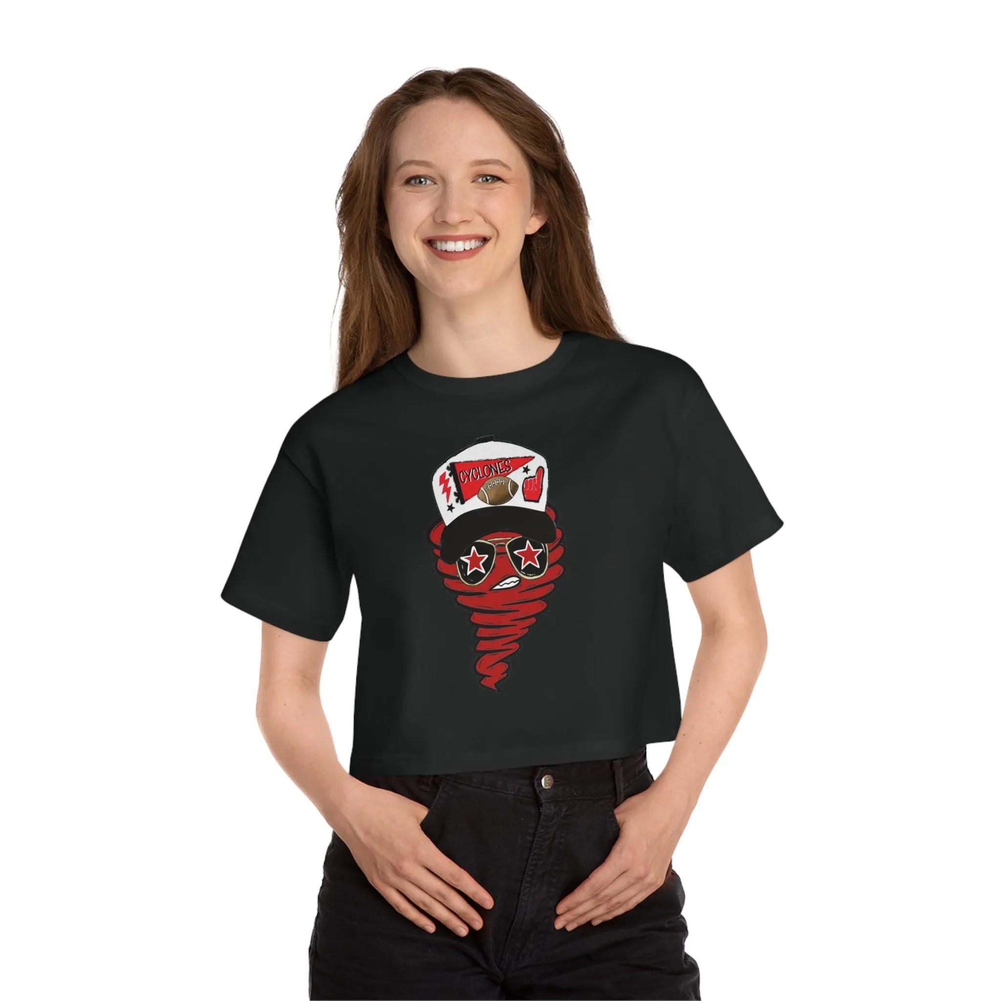 Cyclone Champion Crop tee