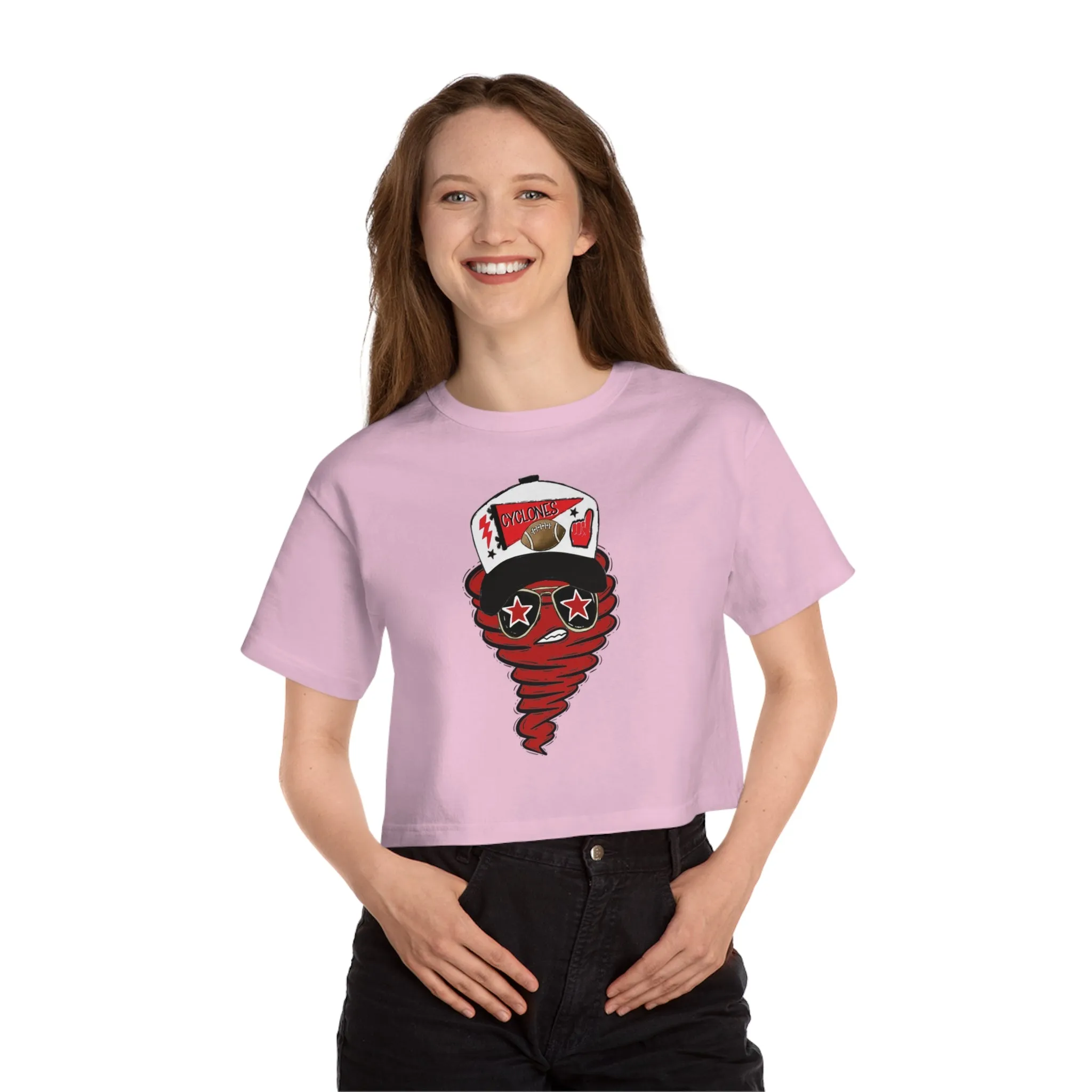Cyclone Champion Crop tee