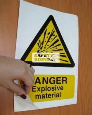 Danger Explosive Material (W038_VNL)