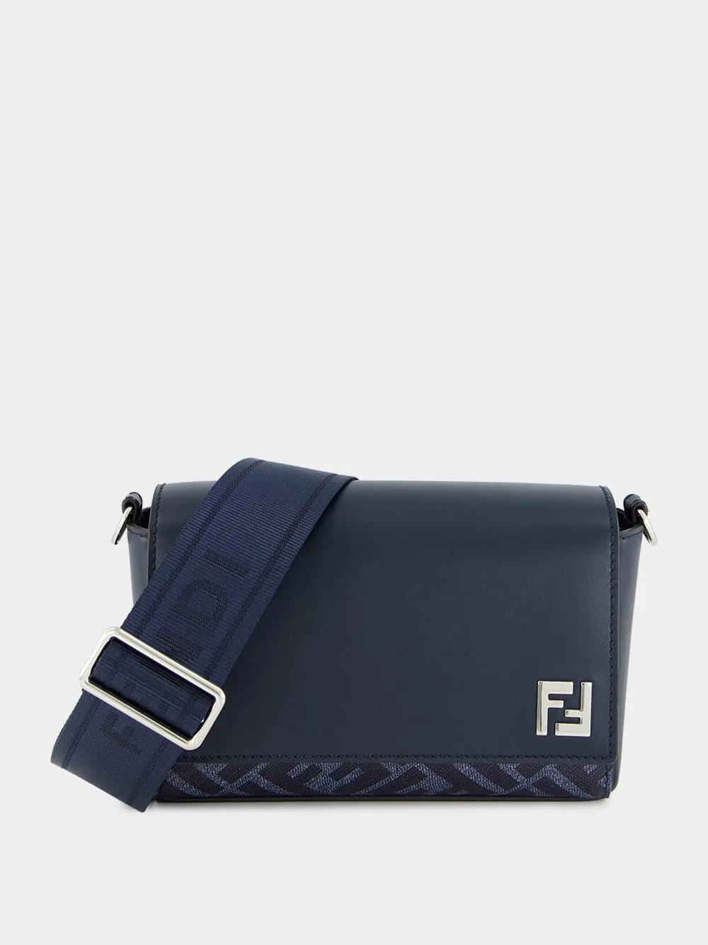 Dark Blue FF Squared Compact Bag