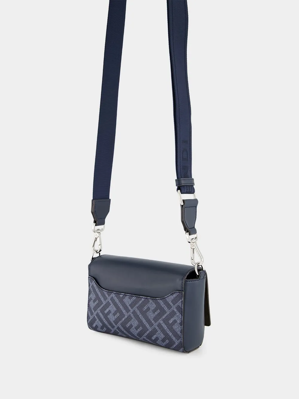 Dark Blue FF Squared Compact Bag