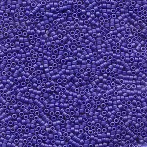 DB 361, Matte Metallic Sapphire Blue - Miyuki Delica Beads, Size 11, 5 grams - Seed Bead - Retail & Wholesale