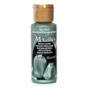 DecoArt® Dazzling Metallics® Paint, 2 oz. Moss Pearl
