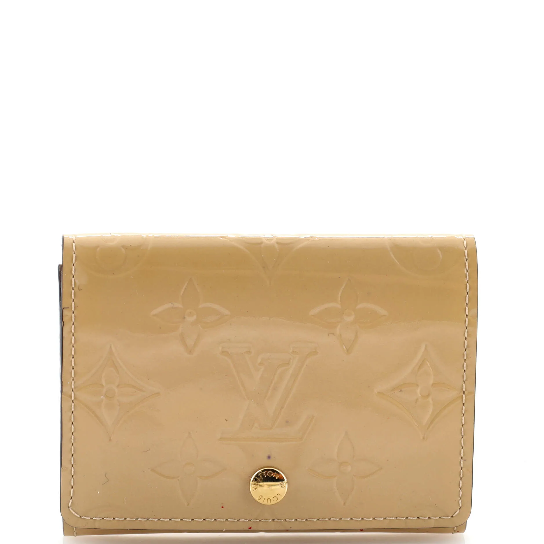 Designer Business Card Holder Monogram Vernis