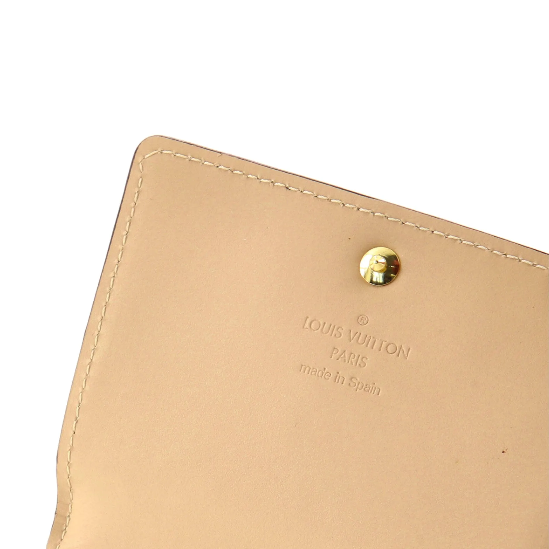 Designer Business Card Holder Monogram Vernis