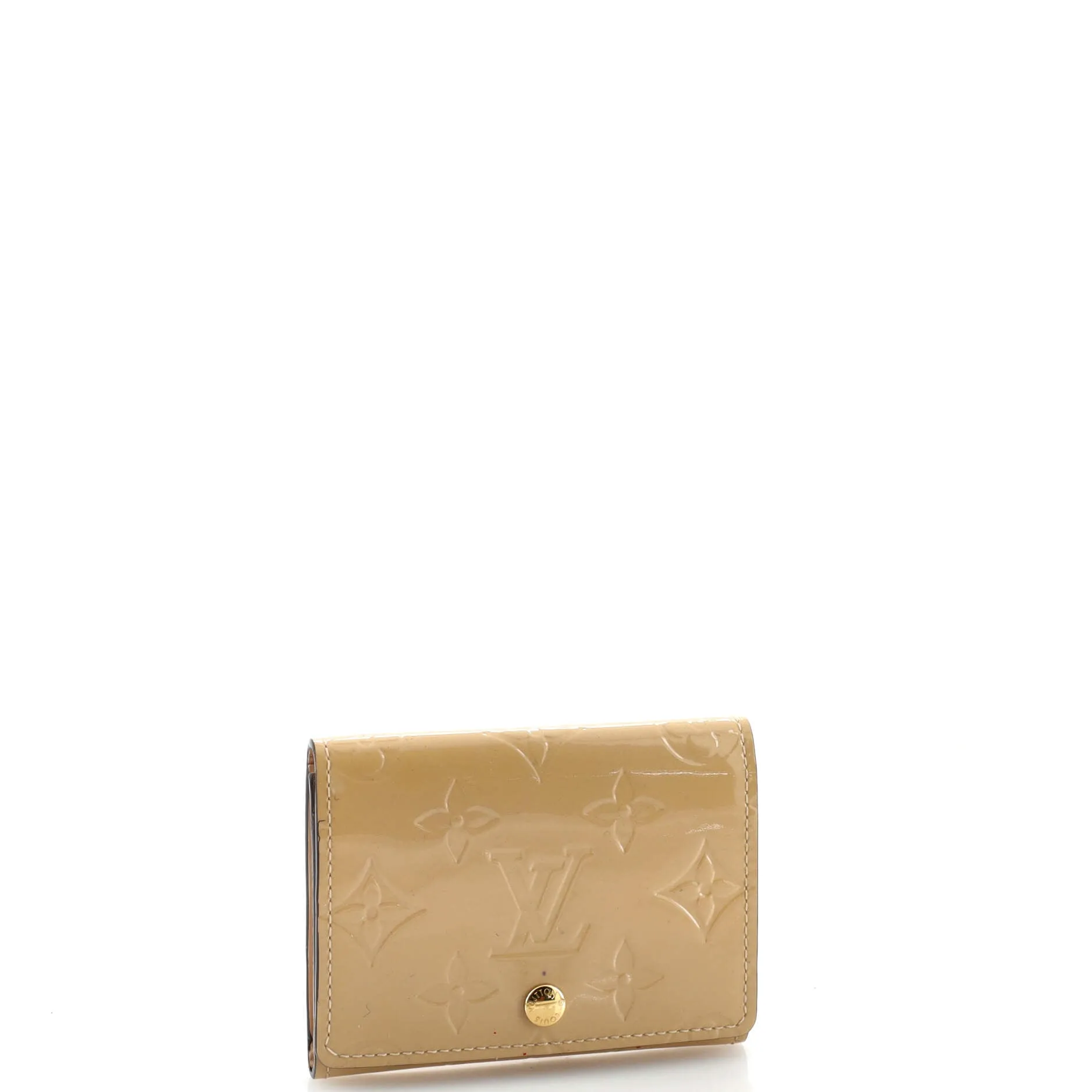 Designer Business Card Holder Monogram Vernis