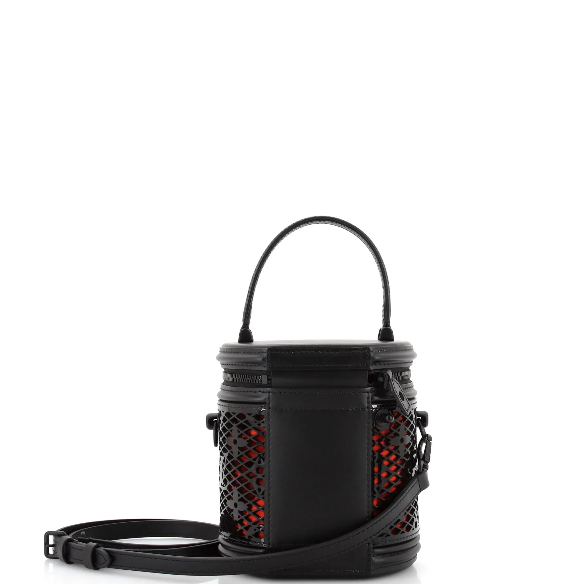 Designer Cannes Handbag Monogram Lace Leather
