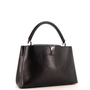 Designer Capucines Bag Leather MM