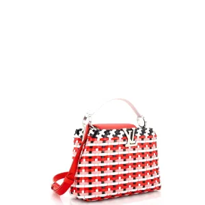 Designer Capucines Guinguette Bag Braided Leather BB