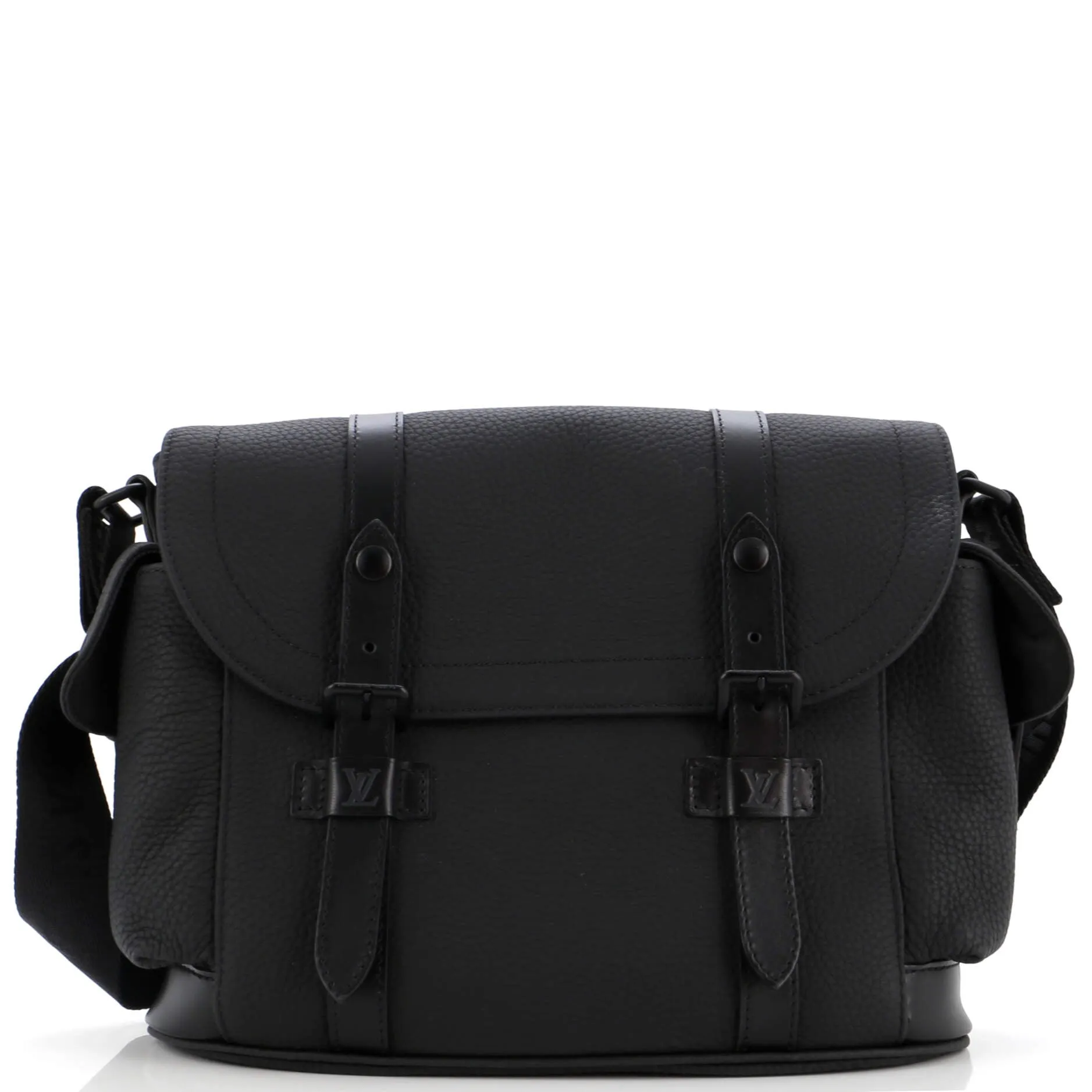 Designer Christopher NM Messenger Bag Taurillon Leather