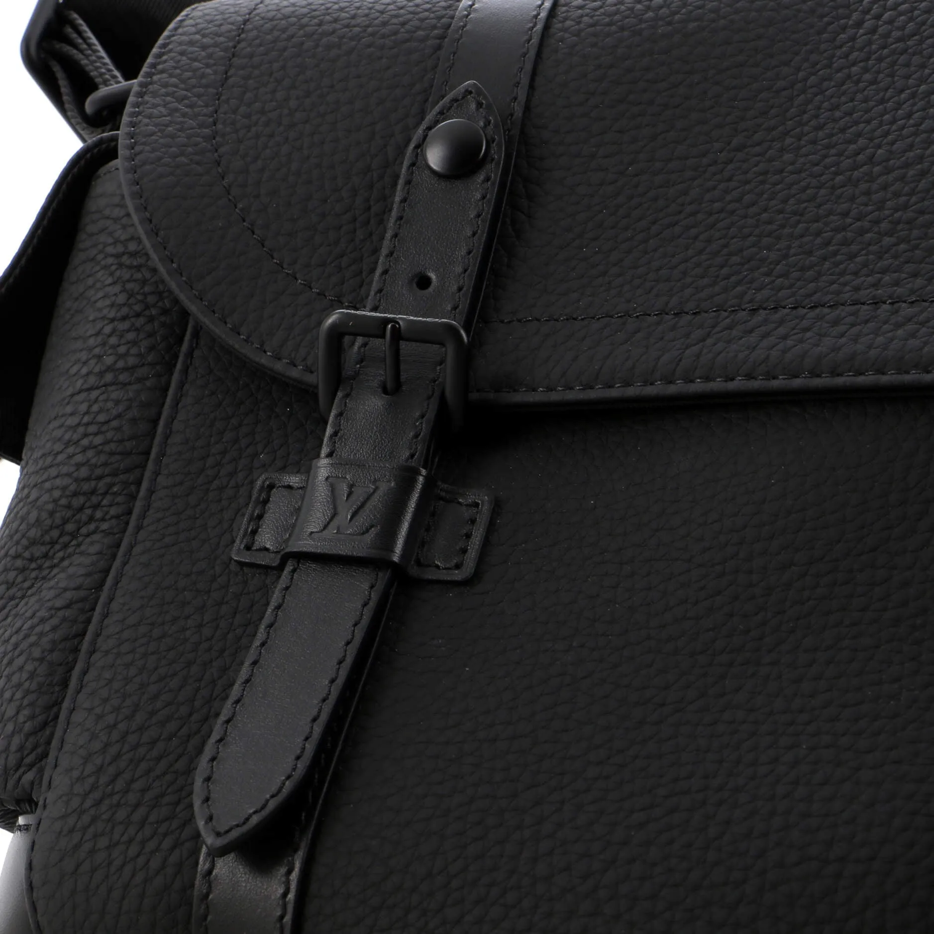 Designer Christopher NM Messenger Bag Taurillon Leather