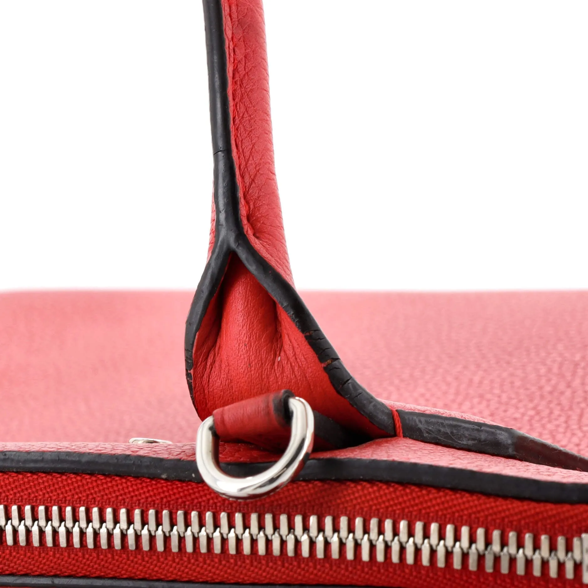 Designer City Steamer Handbag Leather PM