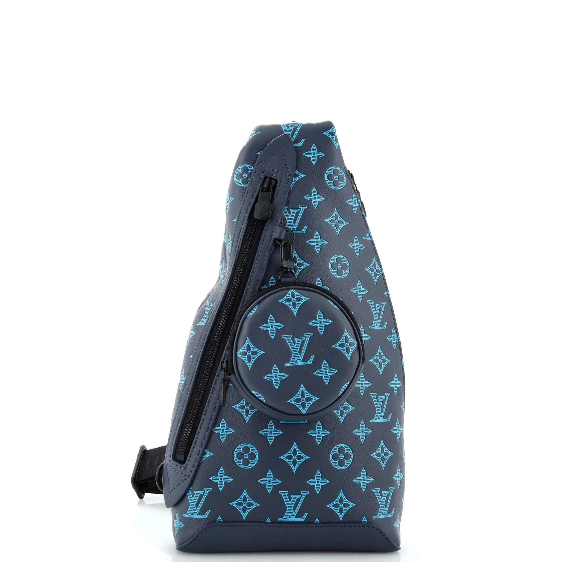 Designer Duo Sling Bag Monogram Shadow Leather