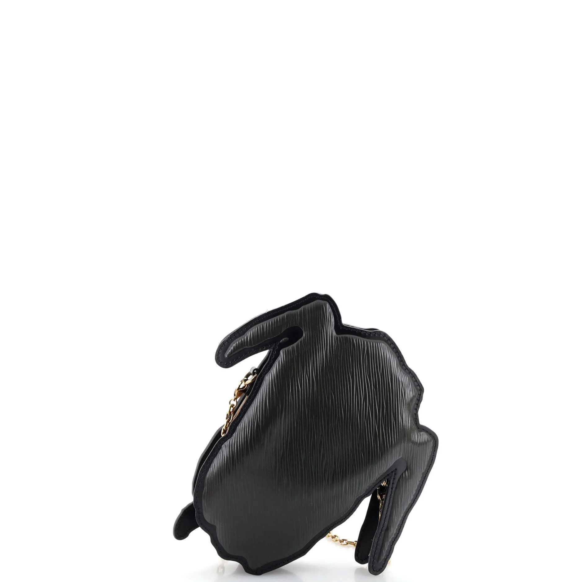 Designer Grace Coddington Dog Face Bag Epi Leather and Reverse Monogram Canvas Mini