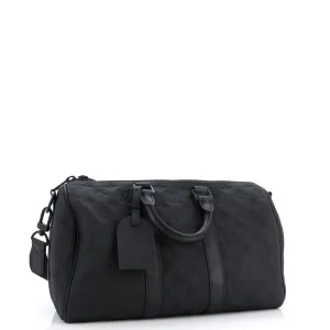 Designer Keepall Bandouliere Bag Monogram Taurillon Leather 35
