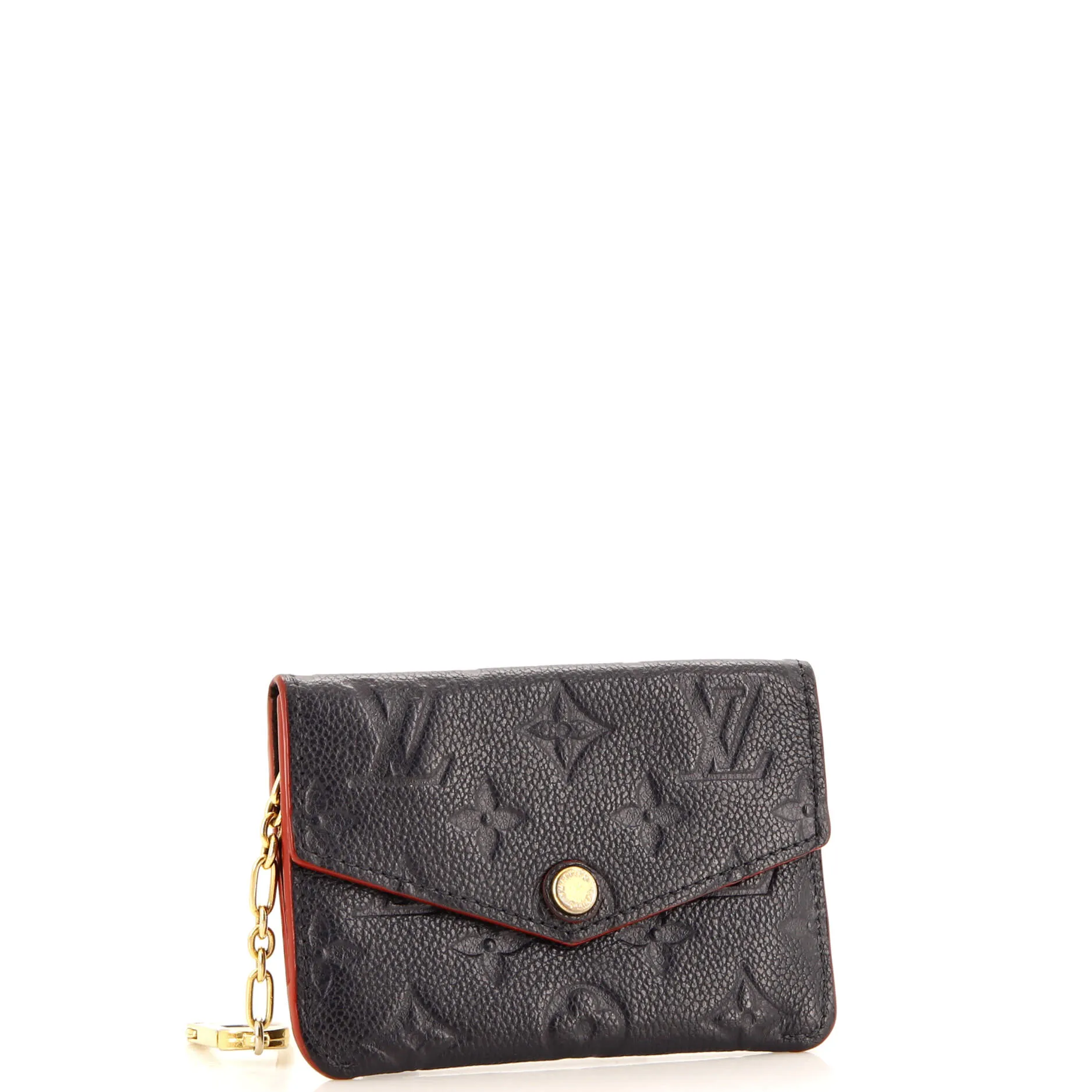 Designer Key Pouch Monogram Empreinte Leather
