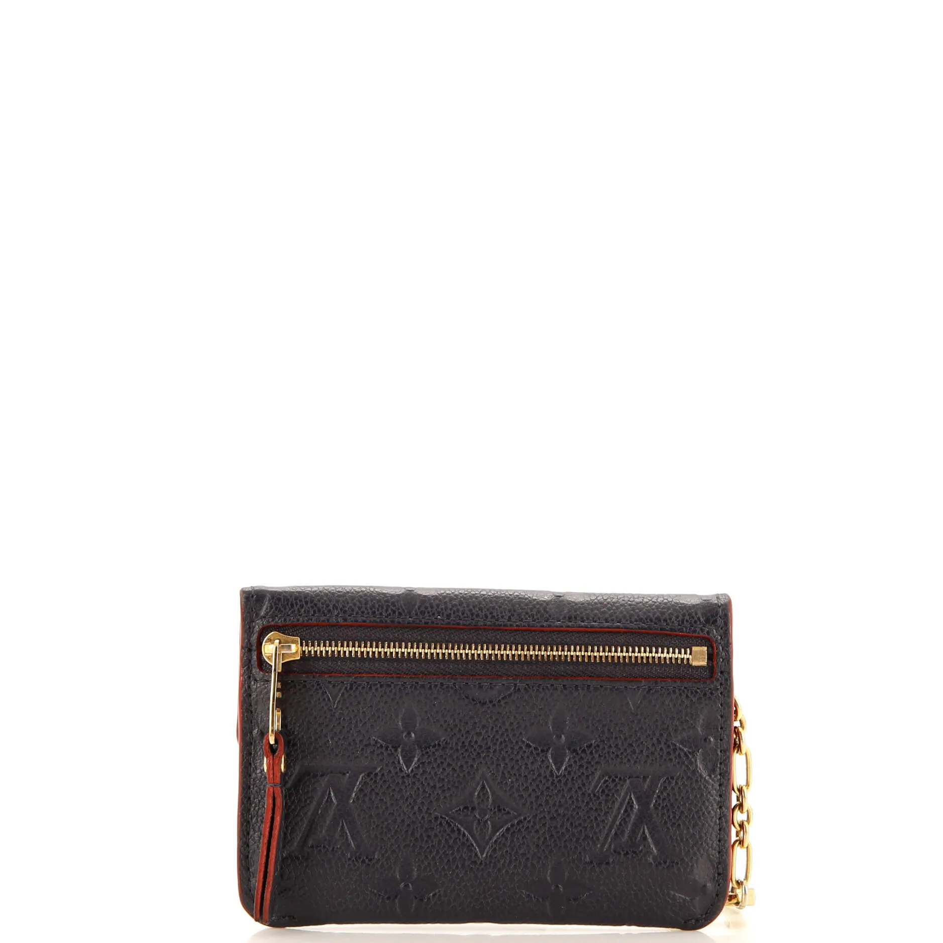 Designer Key Pouch Monogram Empreinte Leather