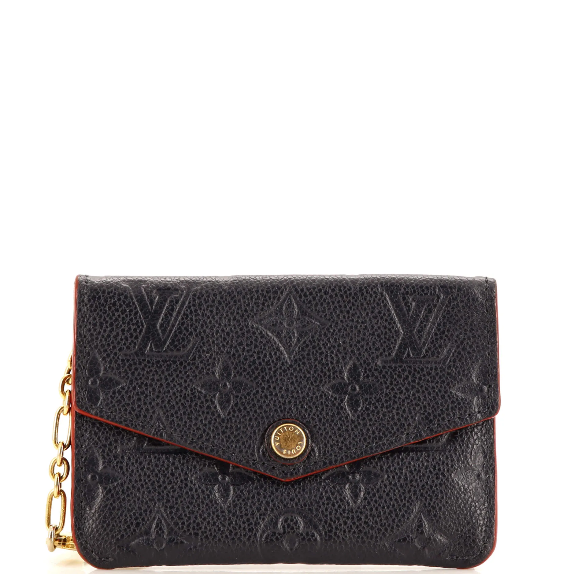 Designer Key Pouch Monogram Empreinte Leather