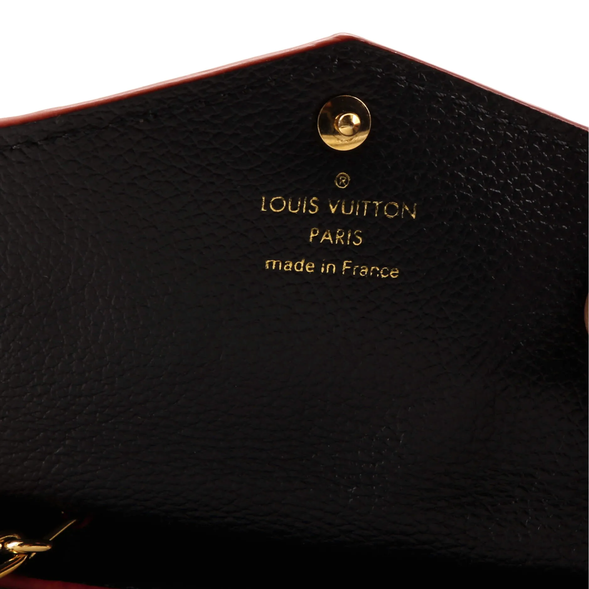 Designer Key Pouch Monogram Empreinte Leather