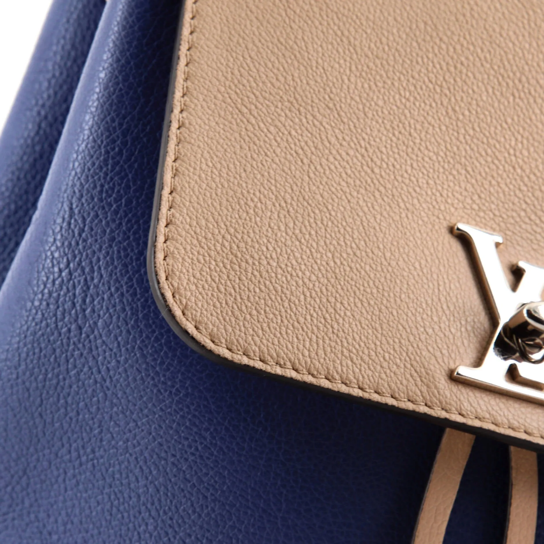 Designer Lockme Backpack Leather