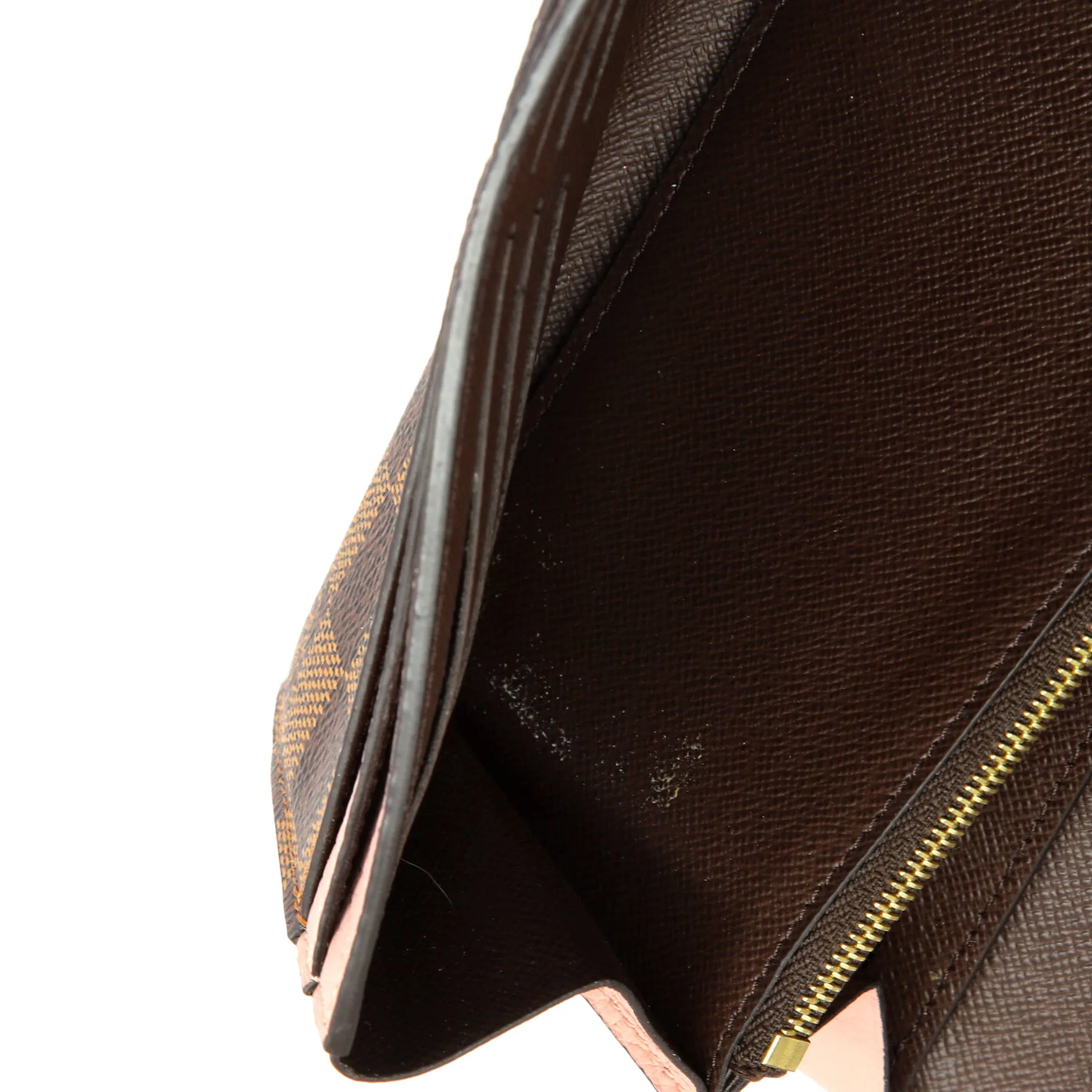 Designer Normandy Wallet Damier and Leather
